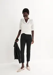 Pantaloni elasticizzati in cotone, bonprix