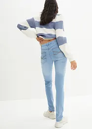 Jeans skinny elasticizzati, vita media, bonprix