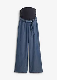 Jeans prémaman wide leg con cintura da annodare, bpc bonprix collection