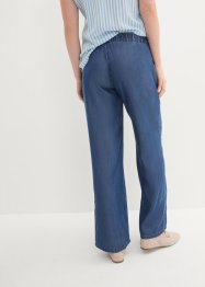 Jeans prémaman wide leg con cintura da annodare, bpc bonprix collection