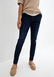 Jeans boyfriend con cinta comoda, vita media, bonprix