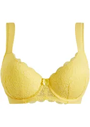 Reggiseno con coppe preformate, ferretto e poliammide riciclata, bonprix