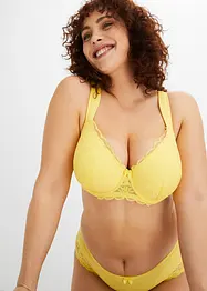 Reggiseno con coppe preformate, ferretto e poliammide riciclata, bonprix