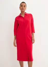 Abito midi in maglina di cotone, bonprix