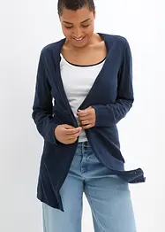 Cardigan in cotone leggero fiammato, bonprix