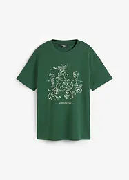 T-shirt con stampa in cotone biologico, bonprix