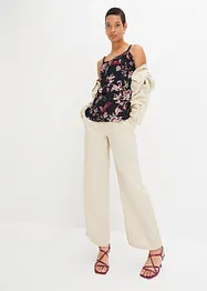Top in jersey fantasia, bonprix
