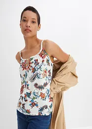 Top in jersey fantasia, bonprix