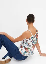Top in jersey fantasia, bonprix