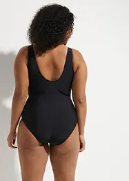 Costume intero con arricciatura e effetto modellante medio, bonprix
