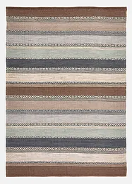 Tappeto kilim a righe in colori naturali delicati, bonprix