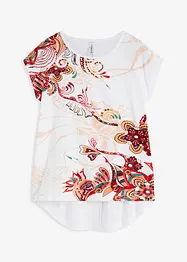 Maglia in puro cotone con fondo asimmetrico, bonprix