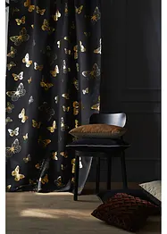 Tenda oscurante con stampa lucida a farfalle (pacco da 1), bonprix