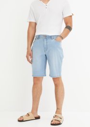 Bermuda in jeans elasticizzati, regular fit (pacco da 2), bonprix
