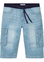 Bermuda lunghi in jeans, loose fit, John Baner JEANSWEAR