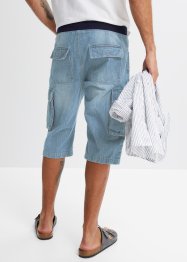 Bermuda lunghi in jeans, loose fit, John Baner JEANSWEAR