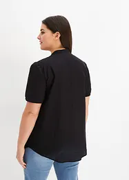 Camicetta con ricami traforati, bonprix