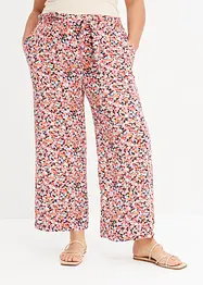 Pantaloni a palazzo con elastico in vita, bonprix