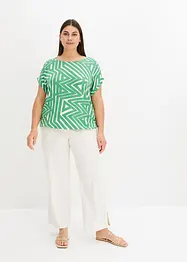Maxi maglia fantasia, bonprix