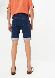 Bermuda in jeans elasticizzati, regular fit, John Baner JEANSWEAR