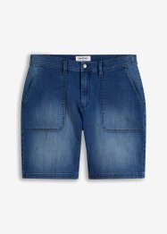 Bermuda in jeans elasticizzati, loose fit, John Baner JEANSWEAR
