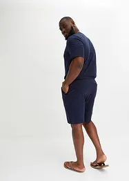 T-shirt e pantaloni corti in maglina di puro cotone biologico (set 2 pezzi), bonprix