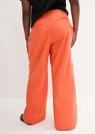 Pantaloni a palazzo in misto lino, bonprix