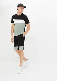 T-shirt e bermuda in felpa (set 2 pezzi), bonprix