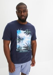 T-shirt in cotone biologico con stampa fotografica, bonprix