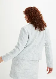 Blazer in bouclé con poliestere riciclato, BODYFLIRT