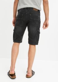 Bermuda di jeans in felpa, regular fit, bonprix