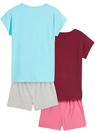 Pigiama estivo  con morbido cotone (pacco da 2), bonprix
