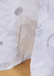 Tenda trasparente a fiori (pacco da 1), bpc living bonprix collection