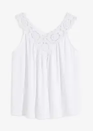 Top con pizzo, bonprix