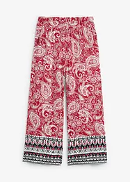 Pantaloni a palazzo in misto viscosa morbido, bonprix