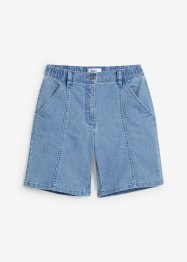 Shorts di jeans a vita alta, bpc bonprix collection