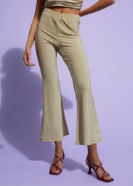 Pantaloni cropped con fili metallizzati, RAINBOW