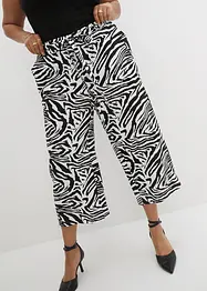 Pantaloni culotte in misto lino, bpc selection