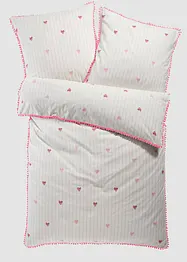 Biancheria da letto con pompon, bonprix