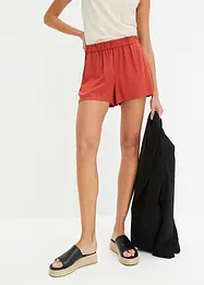Shorts in viscosa con tasche laterali, bpc bonprix collection