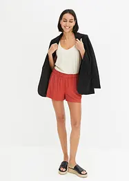 Shorts in viscosa con tasche laterali, bpc bonprix collection