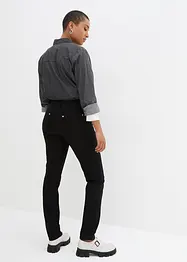 Jeans slim fit con cinta comoda, a vita media, bonprix