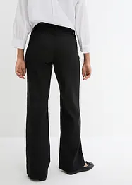 Pantaloni elasticizzati in bengalina con comodo elastico in vita, bonprix