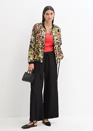 Bomber in satin fantasia, bonprix