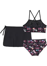 Bikini e gonna (set 3 pezzi), bonprix