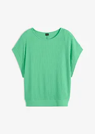 Maglia a coste con maniche a pipistrello, bonprix
