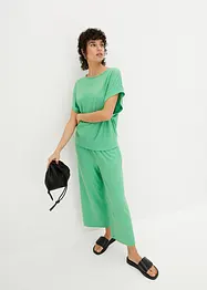 Maglia a coste con maniche a pipistrello, bonprix
