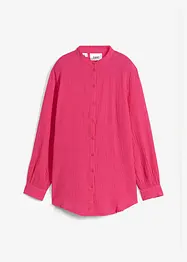 Camicia lunga in mussola di cotone, bonprix