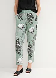 Pantaloni in felpa di misto cotone, bonprix