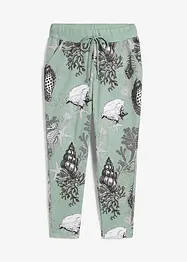 Pantaloni in felpa di misto cotone, bonprix
